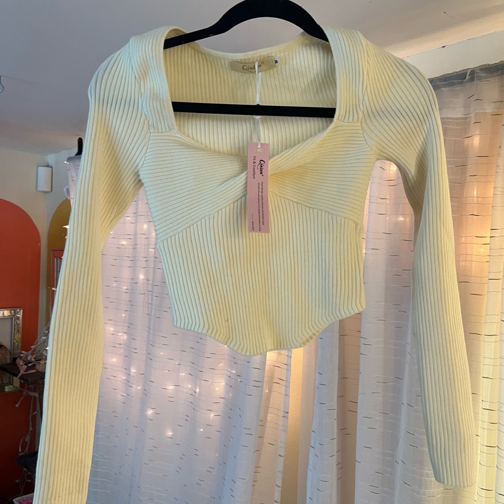 Super Soft Corset Sweater